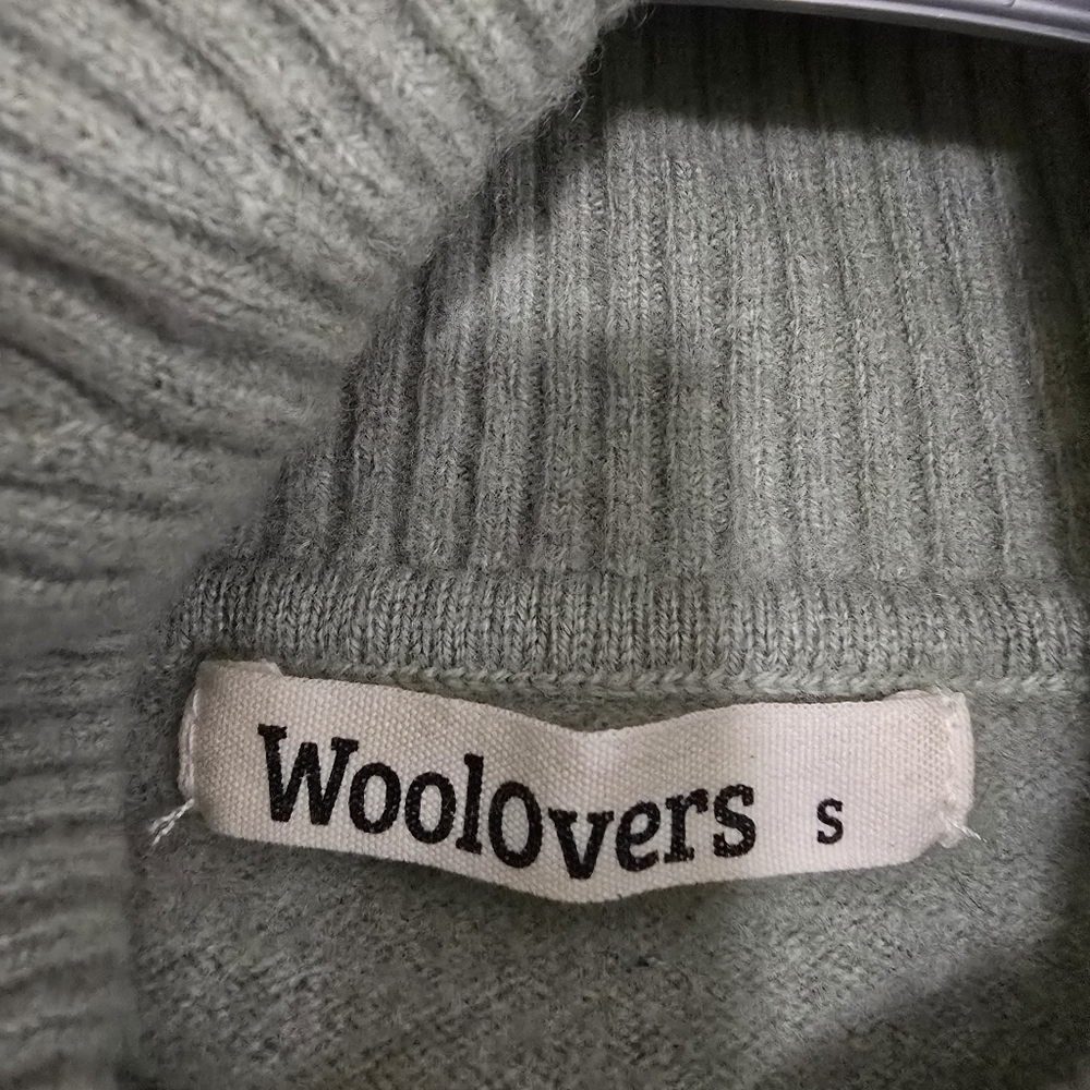Girl's Turtleneck Sweater 90% Wool 10% Cashmere - Picture 5 of 8